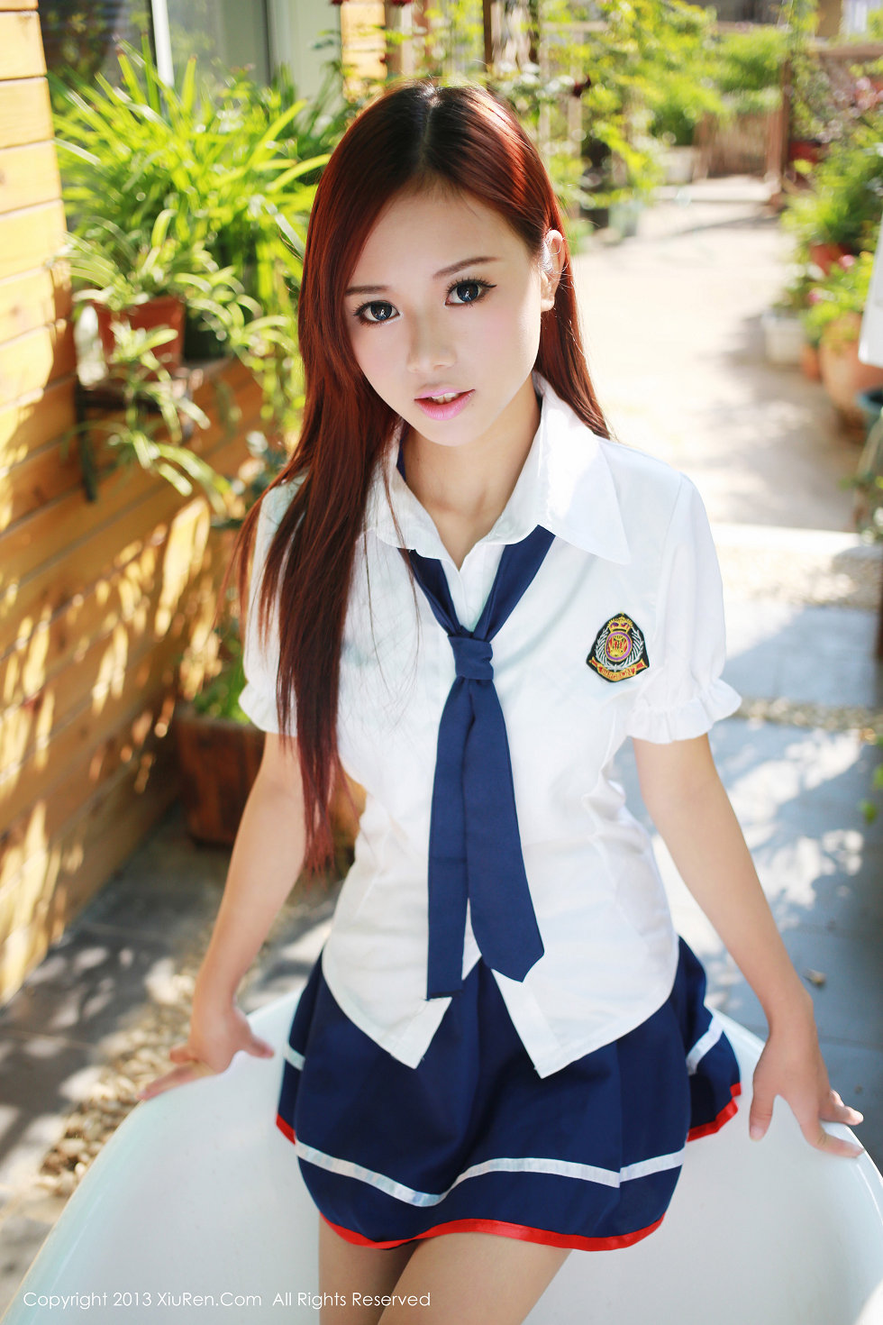 XiuRen第014期_邻家女神toro羽住性感制服系列写真90P